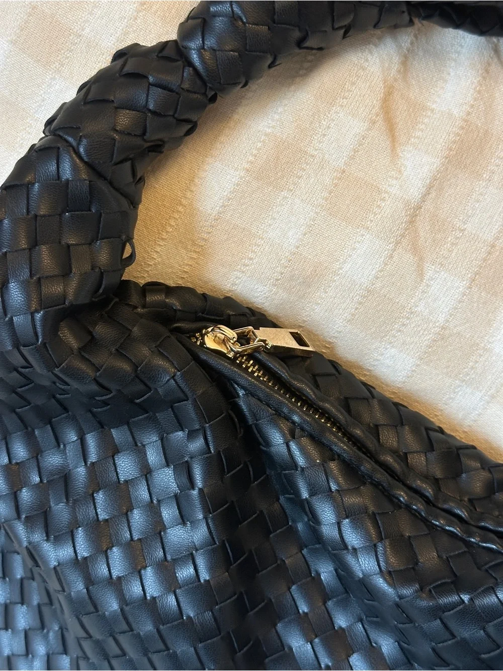 Melie Bianco Anthropologie Woven Knot Bag